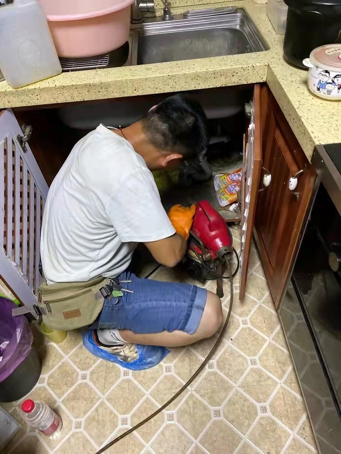 毛感乡通下水道